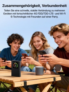 Router Mobil 4G LTE Tenda MF6, WiFi 6, Ecran Colorat 1.44 Inch - Img 9