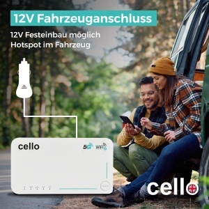 Router portabil 5G Cello AX1800, dualband 2.45 GHz, 4000 mAh, SIM-Lock liber - Img 6
