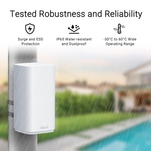 Router WiFi 7 ASUS ZenWiFi BD4 BE3600 Dualband, 3600 Mbps, IP65, 235 m - Img 5