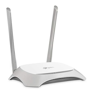 Router WLAN TP-Link TL-WR840N, 300 Mbits, 2 antene externe, albnegru - Img 2