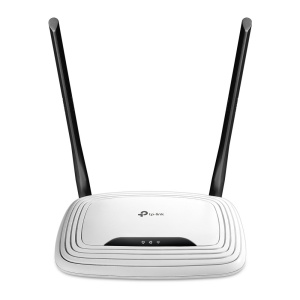 Router WLAN TP-Link TL-WR841N, 300 Mbits, 2.4 GHz, fara DSL