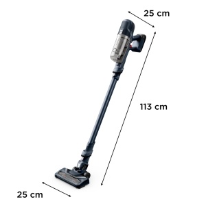 Rowenta X-Pert 6.60 RH6831EO, Aspirator fara fir, Consultati Fisa de constructie a produsului, negru, 4 accesorii, 100 W, 0.55 litri - Img 7