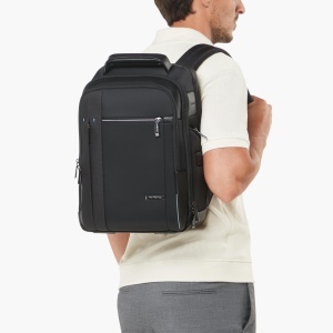 Rucsac Laptop Samsonite Spectrolite 30 173 Negru USB Integrat Compartimente Organizate - Img 7