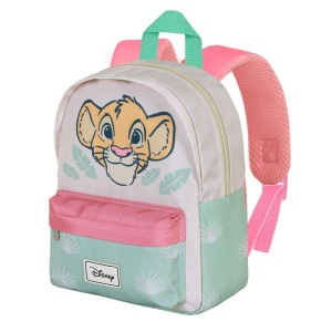 Rucsac pentru gradinita Disney Regele Leu, Alb, 22 x 27 cm, Capacitate 5 L