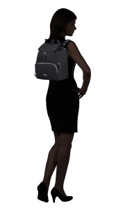 Rucsac Samsonite Karissa 20 Eco Black 35 cm Material RPET - Img 6