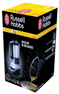Russell Hobbs Multicooker [2in1: Aragaz pentru supa si blender] Aparat de supa (blender complet automat cu functie de gatit pentru supe si alimente pentru copii, smoothie, 8 programe, 1.75l) Aparat de supa 21480-56 - Img 2
