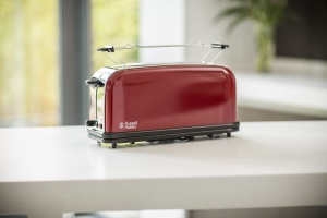 Russell Hobbs Toaster 21391-56 Flame Red 1000W Functie de Decongelare - Img 9