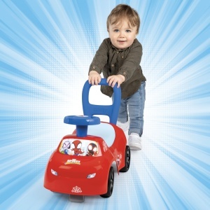 Rutscher pentru copii Smoby Spidey, cu suport pentru spate, stocare si protectie la rasturnare - Img 5