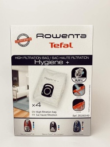 Sac de aspirator Rowenta ZR200540, filtrare 99,99, material plastic
