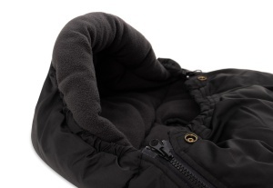 Sac de dormit pentru bebelusi Jollein Puffed, negru, pentru scaune auto si carucioare - Img 7