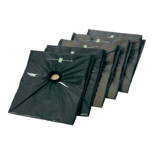 Sac de Filtru de Securitate Nilfisk 5 Bucati pentru Aspiratoare ATTIX 33 M-H, 44 M-H, Negru