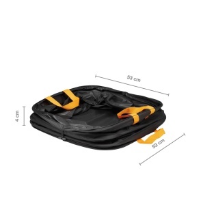 Sac de gradina Fiskars Ergo Pop-Up 1028372 175L pliabil negruportocaliu - Img 4