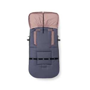 Sac de iarna universal Interbaby pentru carucior, roz, material antialergic - Img 8