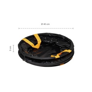 Sac pentru gradina Fiskars Pop-Up, 56 litri, negruportocaliu - Img 3