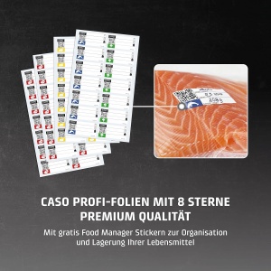 Sac Vakuum CASO 8 Sterne Profi, 16x23 cm, 50 buc, BPA-free, rezistent - Img 9