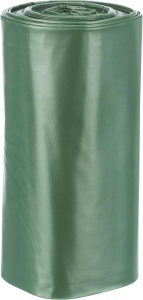 Sacii de gunoi pentru caini TRIXIE - compostabili, 10 role x 10 bucati, verde padure - Img 3