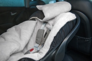 Saculet auto BEABA pentru scaune grupa 0 impermeabil TOG 6 negru - Img 5