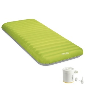 Saltea Camping Intex TruAire 76x191x17 cm, 136 kg, cu Pompa Electrica