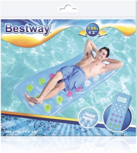 Saltea gonflabila Bestway Fashion Lounge 188 x 71 cm, 90 kg, cu fereastra - Img 4
