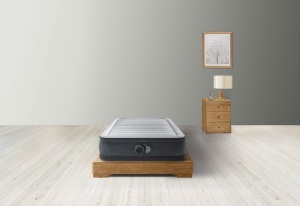 Saltea gonflabila Intex Twin Comfort-Plush 99 cm x 191 cm cu pompa electrica - Img 2