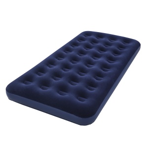 Saltea pneumatica Bestway 67001E, beflocata, 2 persoane, albastra