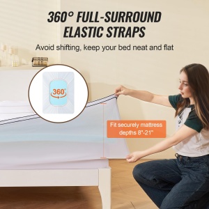 Saltea VEVOR Queen Size 6080B13 762 mm Memory Foam Ergonomica Husa Detasabila - Img 6