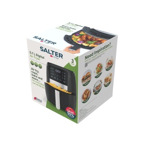Salter EK6179VDE Friteuza cu aer cald 57L LED Digital 12 functii 1500W - Img 3
