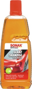 Sampon Concentrat pentru Masini SONAX GlanzShampoo 1L - Curatare Eficienta, Fara Fosfati