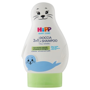 Sampon si Gel de Dus HiPP Baby Care cu Extract de Migdale, 200 ml, pH-Neutral