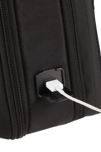 Samsonite Litepoint - Geanta extensibila pentru laptop 15.6 inch, 40.5 cm, 17.5/22 l, Negru (Negru) - Img 3