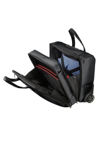 Samsonite PRO-DLX 5 - Geanta cu role pentru laptop de 15,6" - Geanta cu maner de calatorie de 3,1 kg, 46 cm, 34,5 L, Negru - Img 2
