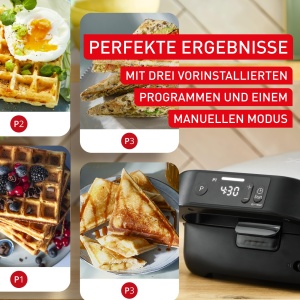 Sandwich Maker Tefal Snack Collection Precision, 3 Programe - Img 3