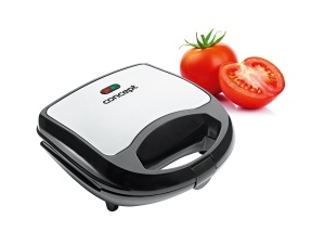 Sandwich-Toaster Concept SV3031, 700 W, inoxnegru, placi antiaderente - Img 4
