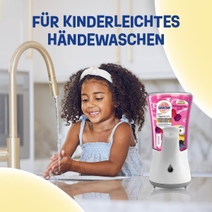 Sapun lichid pentru copii Sagrotan Kids, 5 x 250 ml, cu parfum de fructe de padure - Img 3