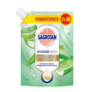 Sapun lichid Sagrotan Aloe Vera 6 x 500 ml Hidratant si antibacterian - Img 2
