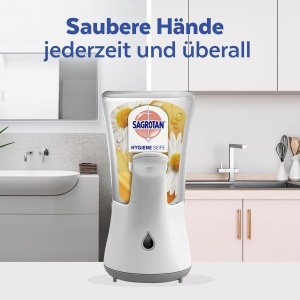 Sapun lichid Sagrotan Kamille - 5 x 250 ml - pentru dispenser automat, hidratant - Img 5