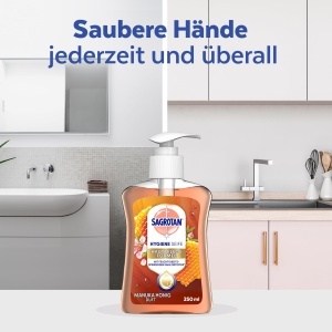 Sapun lichid Sagrotan Manuka Honig, 6 x 250 ml, hidratant si antibacterian - Img 5
