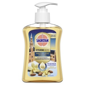 Sapun lichid Sagrotan Winter Limited Edition 6 x 250 ml, cu parfum de vanilie si migdale - Img 2