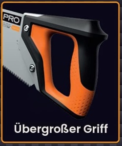 Saw Handsaw Fiskars Pro, 38 cm, negruorange, pentru lemn si PVC - Img 6