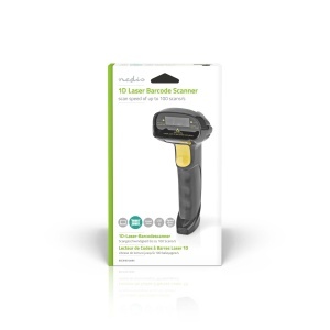 Scanner de coduri de bare Nedis cu laser, cablat, 1D, USB - Img 8