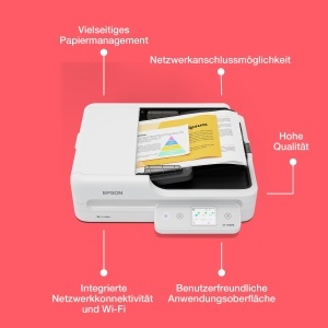 Scanner documente Epson Workforce DS-1760WN, A4, ADF, Wi-Fi - Img 3