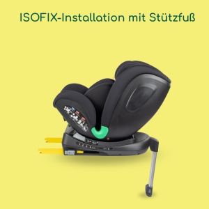 Scaun Auto Bebeconfort EvolveFix Plus i-Size, 0-12 ani, 40-150 cm, Negru - Img 4