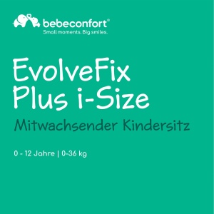Scaun auto Bebeconfort EvolveFix Plus i-Size, 0-12 ani, 40-150 cm, Negru - Img 2