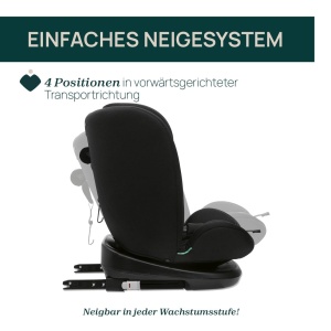 Scaun auto Chicco Mokita I-Size, cu sistem Isofix, negru, pentru copii 76-150 cm - Img 4