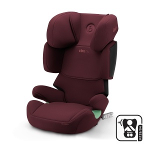 Scaun auto copii CBX by Cybex Solution X i-Fix, 15-50 kg, ISOFIX, Rosu - Img 2