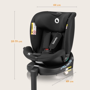 Scaun auto copii Lionelo Navy i-Size 360deg 40-150 cm ISOFIX reglabil confortabil - Img 9