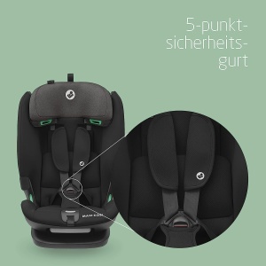 Scaun auto copii Maxi-Cosi Titan Plus i-Size 15 luni-12 ani Protectie laterala G-CELL Negru - Img 7
