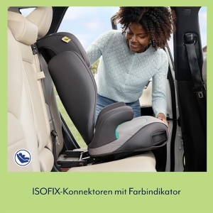 Scaun auto Graco Affix i-Size R129, 100-150 cm, gri, cu ISOFIX - Img 4