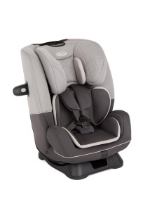 Scaun auto Graco SlimFit R129, 40-145 cm, gri, siguranta sporita
