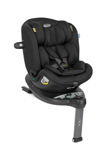 Scaun auto Graco Turn2Me Grow i-Size R129, 360, negru, 40-125 cm